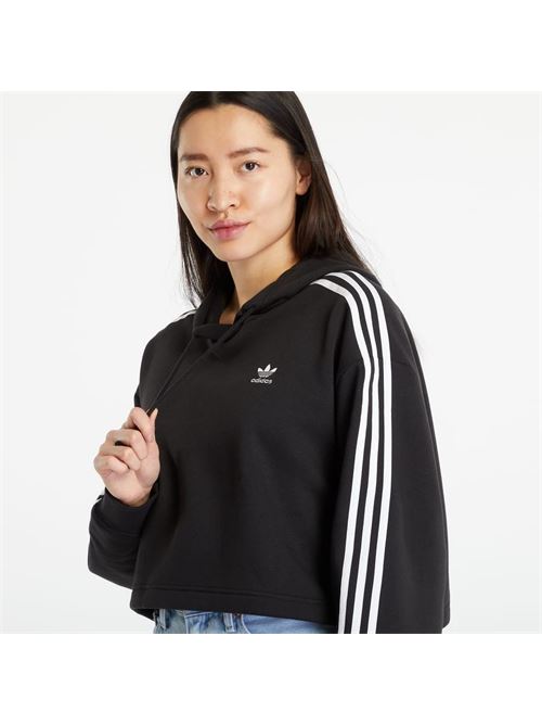 SHORT HOODIE        BLACK ADIDAS ORIGINALS | IB7388/ND